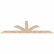 Ekena Millwork Richland Smooth Timber Gable Bracket, Douglas Fir, 96"W x 32"H x 1 1/2"D x 5 1/2"F, 8/12 Pitch GBW096X32X0206RIC00SDF - alternate 4